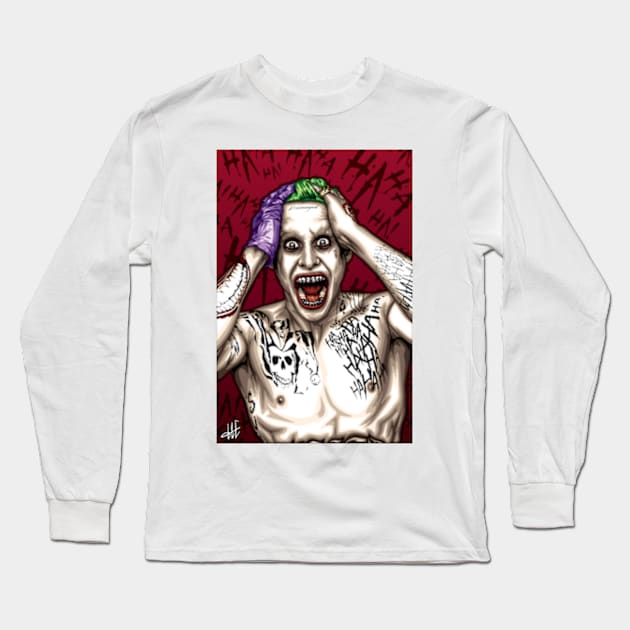 Joker Long Sleeve T-Shirt by HarunElibol